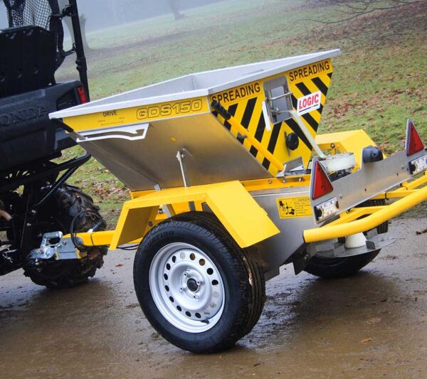 Zoutstrooier aanhanger